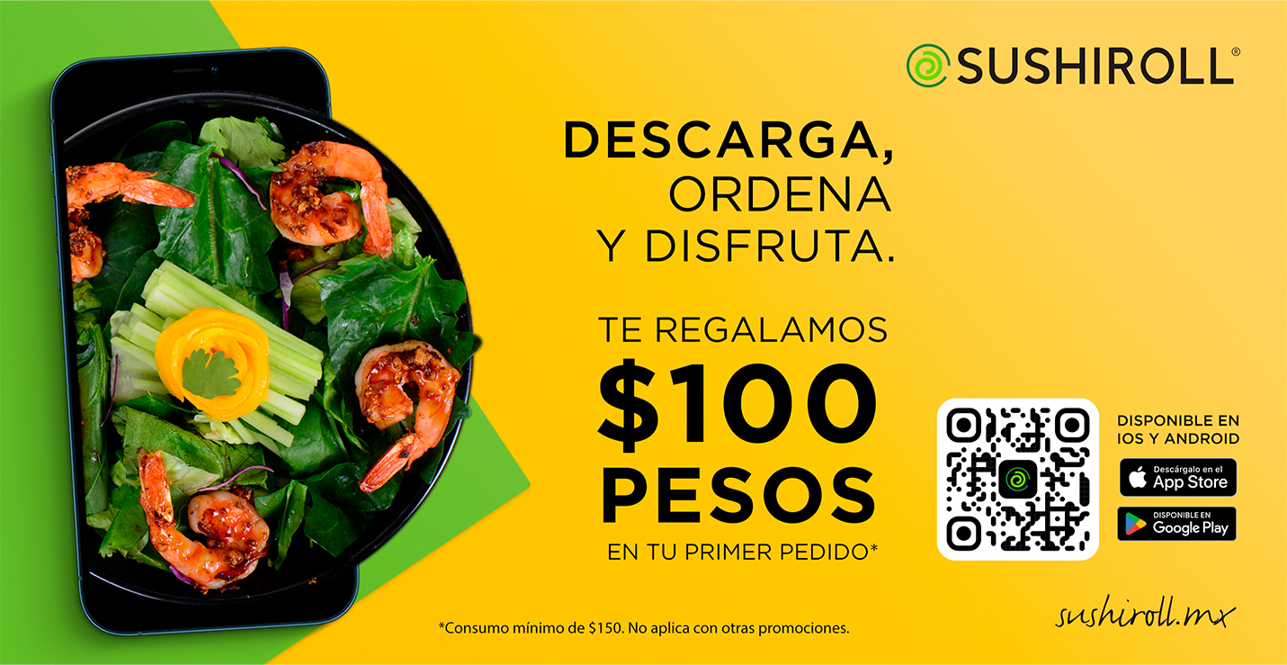 100 MXN de descuento